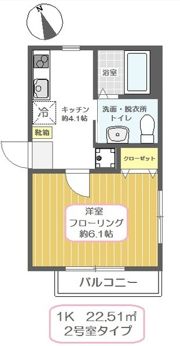 アプローズ・ベルダの間取り画像