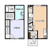 ビオラ新富山B棟の間取り画像