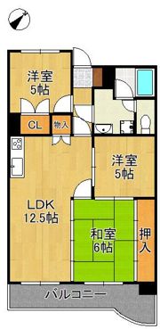 パラシオ高塔の間取り画像