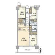 パークシティ高田馬場の間取り画像