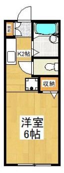 ハイツMORIの間取り画像