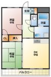 グランドール平佐22号館の間取り画像