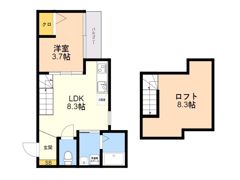 DreamStage南福岡un reveの間取り画像