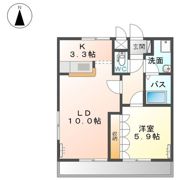末広エステート Bの間取り画像