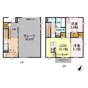 かえで Ⅰの間取り画像