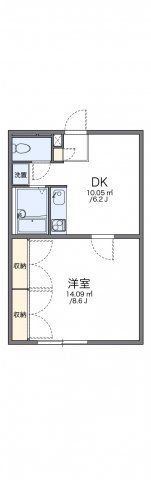 レオパレスマヒト‘97の間取り画像