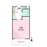 コーポ平町の間取り画像