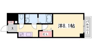 アドバンス神戸ラフィナートの間取り画像