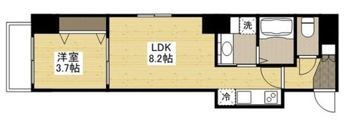 月光広島の間取り画像