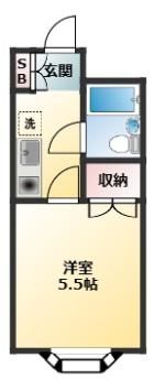 アクトワンの間取り画像