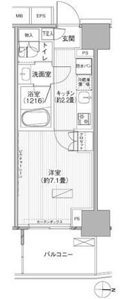ヒューリックレジデンス新御茶ノ水の間取り画像