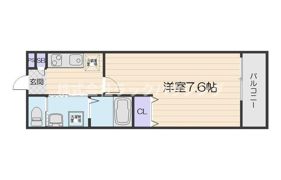 ALEGRIA古川橋Ⅱの間取り画像
