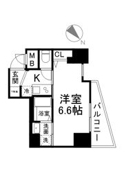 グルーブ神戸元町アリアの間取り画像