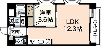 Shetland Yokogawaの間取り画像