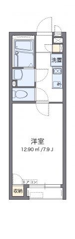 クレイノ桜ソレイユの間取り画像