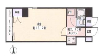 ヴィザージュ三鷹の間取り画像