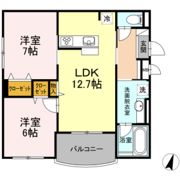 Shallow Garden A棟の間取り画像