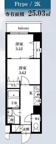 シャッツ高円寺の間取り画像