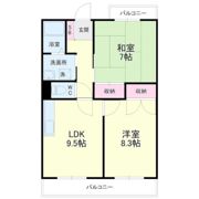 エミネンス加茂川の間取り画像