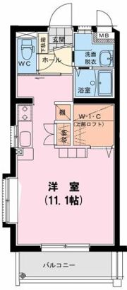 エスペランサⅢの間取り画像