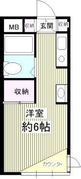 パークサイド野川公園の間取り画像