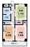 Mプラザ楠根参番館の間取り画像