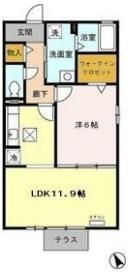 リヴィエールSの間取り画像