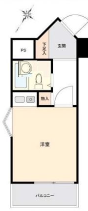 伊勢佐木町ダイカンプラザシティの間取り画像