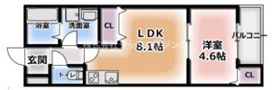 COURTYARD ShimbashiⅡ（コートヤード新橋）の間取り画像