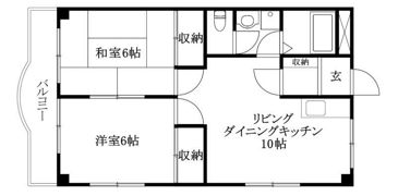 シャルム久万ノ台の間取り画像