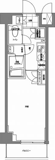 パティーナ曳舟の間取り画像