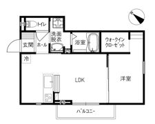 AKグランデの間取り画像