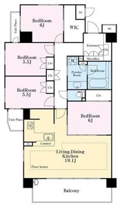 ジェイパーク西船橋フェアステージの間取り画像
