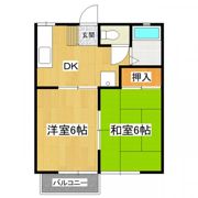 桂コーポ鈴木の間取り画像