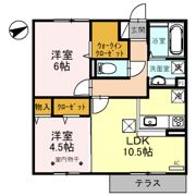 ビューテラスの間取り画像