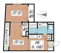 桜山ハイツの間取り画像