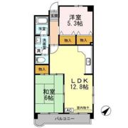 平田マンションの間取り画像