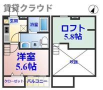 パトリアSMK(パトリアエスエムケー)の間取り画像
