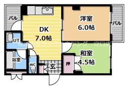吉岡第1ビルの間取り画像