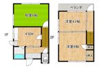 高野アパートの間取り画像