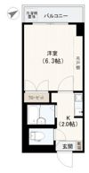 シャンポール昭和町の間取り画像