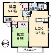 シャーメゾン高須台 B棟の間取り画像
