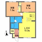 シャーメゾンディアス川内 A棟の間取り画像