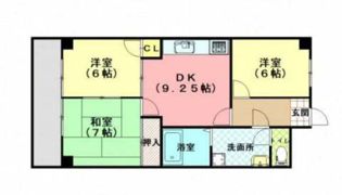 宮内グランデの間取り画像