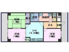 宮内グランデの間取り画像