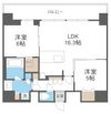 S-RESIDENCE松屋町asenceの間取り画像