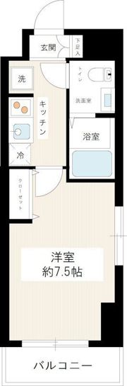 アトラスカーロ浦和常盤弐番館の間取り画像