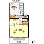 エスポワールメゾン B棟の間取り画像