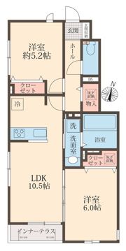 Linera Ⅱの間取り画像