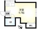 コーポ富士の間取り画像